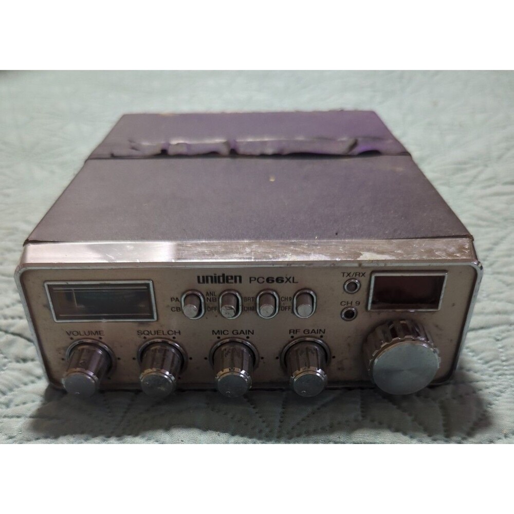 Uniden PC66XL 40 Channel CB Radio Untested for Parts